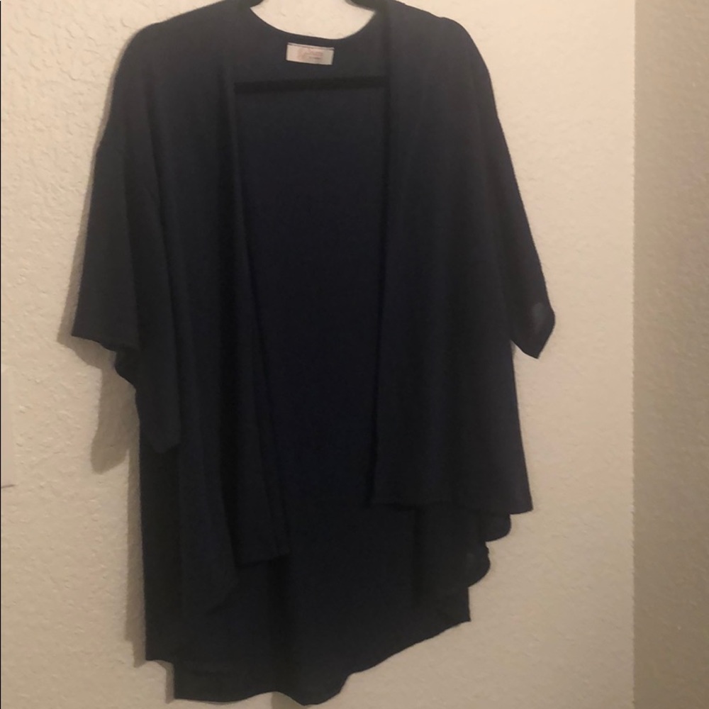 Loose fit cardigan